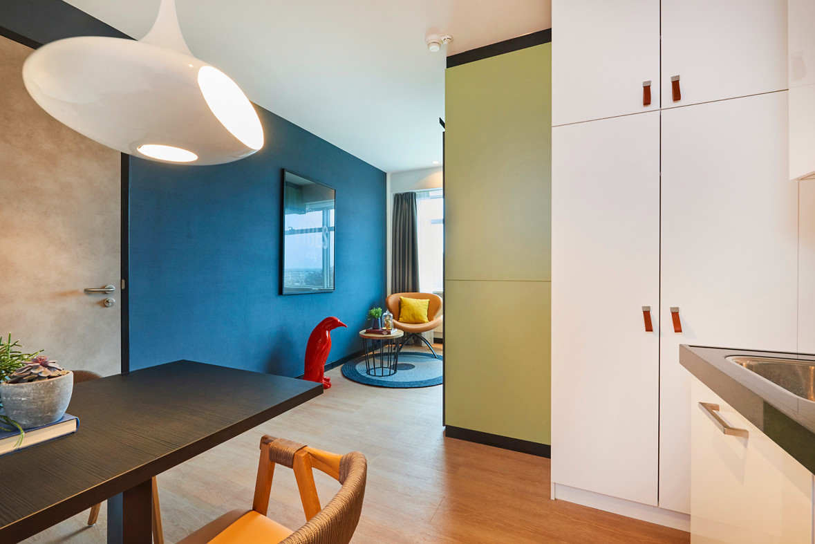 Cityden Zuidas - Studio Living Room (2)